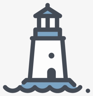 Transparent Lighthouse Rock Clipart - Маяк Пнг