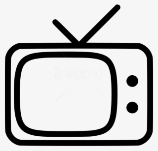Free Png Download Old Television Clipart Png Photo - Tv Icon