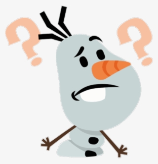 What Confused Olaf Snowmanfreetoedit Rh Picsart Com - Gifs Of Question Marks