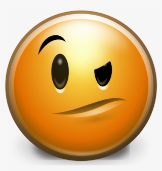File - Gnome3-smirk - Svg - Uncertain Face