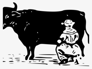 Drawn Cow Vector - Dairy Cow