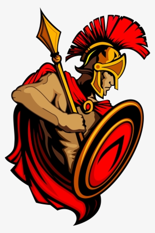 Spartan Army Ancient Greece Trojan War Clip Art - Soldados De Grecia Antigua