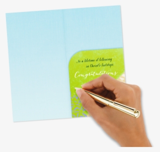 Stone Path Confirmation Money Holder Card