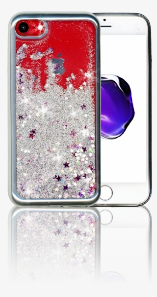 Iphone 8/7 Mm Electroplated Glitter Case With Stars - Smartphone
