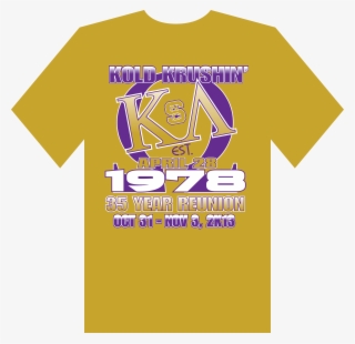 35yeartee Gold V4 - Graphic Design