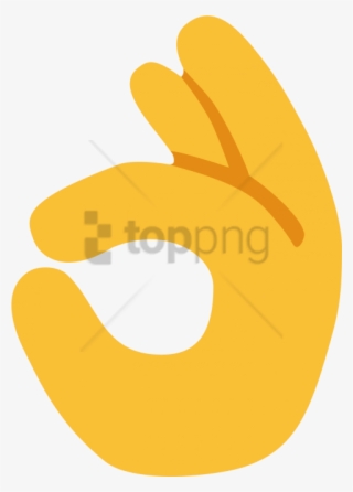 Free Png Ok Hand Emoji Png Image With Transparent Background - Ok Hand Emoji Png