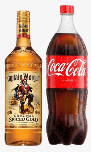 Morgan Rum & Coca Cola - Captain Morgan 1 Litre