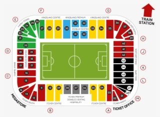 Ground Map - St Marys Stadium Seating Plan