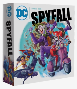 Spyfall Dc Comics Board Game - Spyfall Dc