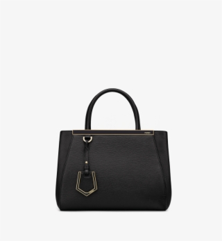 Black Elite Calfskin And Flamingo Shopping Petite 2jours - Handbag