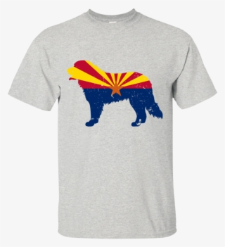 Bernese Mountain Dog Arizona Flag Ultra Cotton T-shirt - Shirt