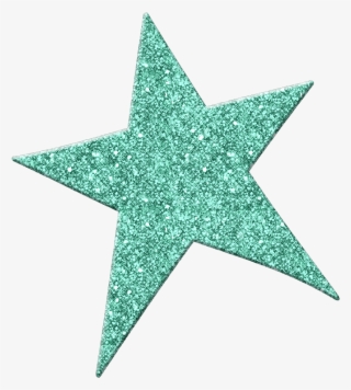 Star Sticker - Gold Glitter Star Png