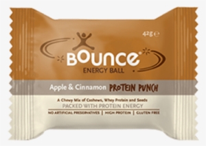 Bounce Apple & Cinnamon Protein Ball 42g - Bounce Apple Cinnamon Protein Energy Ball X 40