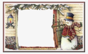 Psp Winter Frames Free - Transparent Png Christmas Frames