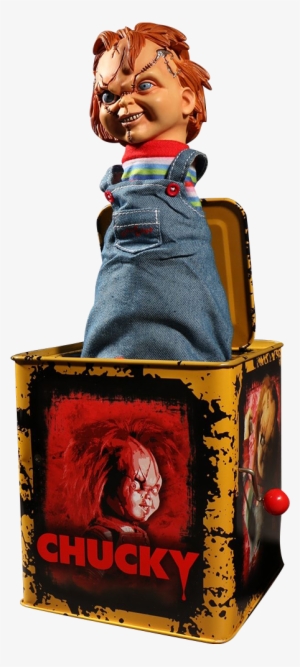 Burst A Box Scarred Chucky Collectible Figure - Child's Play