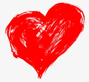 Hand Drawn Heart Png Transparent - Hand Draw Heart Graphic