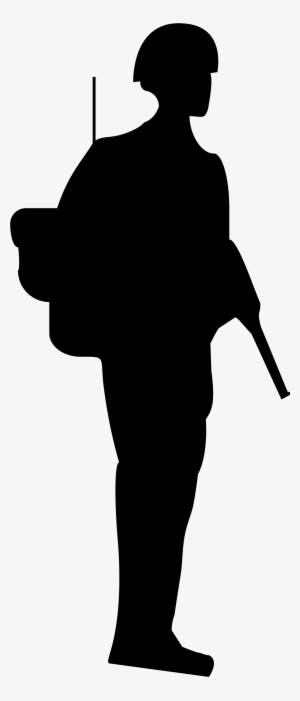 Silhouette Png At Getdrawings - Soldier Svg