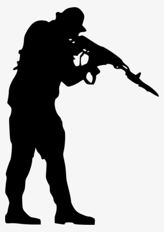 Free Png Soldier Silhouette Png Images Transparent - Portable Network Graphics