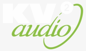 Logo Kv2 Audio White/green - Kv2 Logo