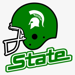 Michigan State Spartans Helmet - Michigan State Spartans Png