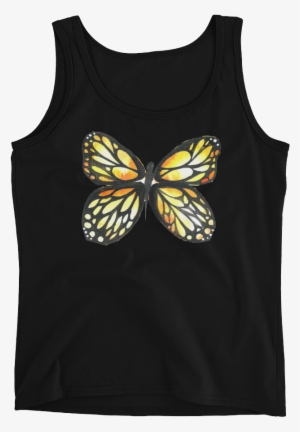 Black & Yellow Butterfly Ladies - Clothing