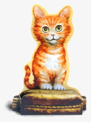 Cat Ginger Print Med - Cat