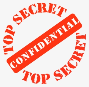 Top Secret Confidential - Stamp