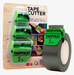 The 3-package Tadpole Tape Cutter Is Used For All Tapes - Tadpole Tad150 Tape Cutter, 1-1/2' W, As Shown