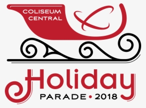 2018 Coliseum Central Holiday Parade Logo - Holiday