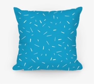 Blue Confetti Pattern Pillow - Space Pillows