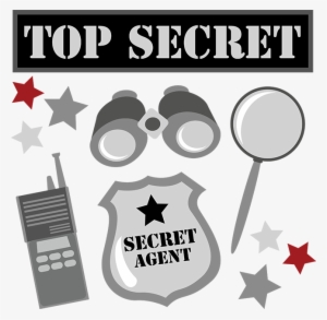 Top Secret Svg Cutting Files For Scrapbooking Paper - Top Secret