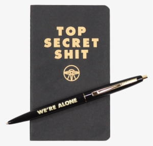 Top Secret Mini Notebook & Pen Set - Notebook