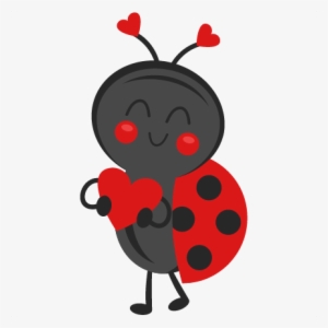Valentine Ladybug Svg Scrapbook Cut File Cute Clipart - Valentine Ladybug Clip Art