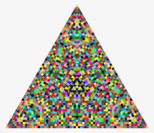 Medium Image - Colorful Triangle Transparent