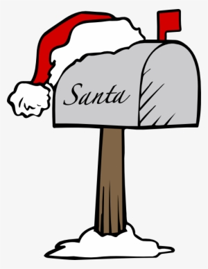 Santas Mailbox - Letters To Santa Clipart