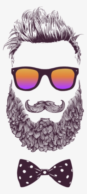 Beard Hipster Man Silhouette Sakal - 우리 몸은 아직 원시시대