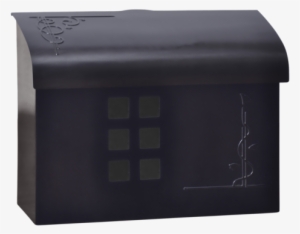 E7bp Ecco E7 Black Pewter Wall Mount Mailbox - Box