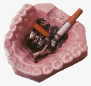 Aesthetic Cigarette Ashtray Pastel - Cigarette