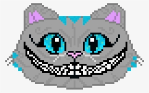 Cheshire Cat - Chesire Cat Pixel Art