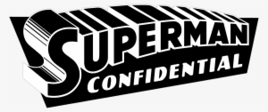 Superman Confidential Logo - Superman Black Logo Png
