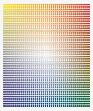Open - Hıgh Resolitation Rgb Color Chart