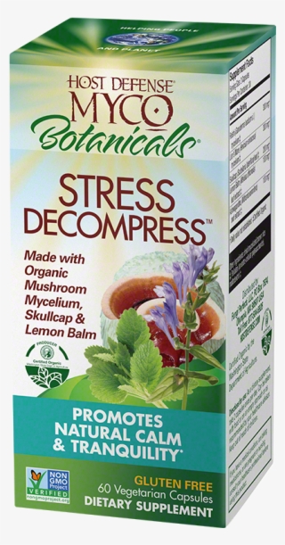 Mycobotanicals® Stress Decompress® Capsules - Fungi Perfecti