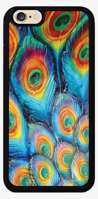 Peacock Feathers Multicolored Case - Перья Фактура