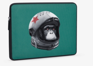 Dailyobjects Astro Chimp Ballistic Nylon Zippered Sleeve - Orangutan