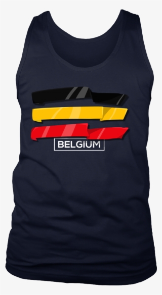 Belgian, Belgium Europe Patriotic Country Flag Men's - Shirt