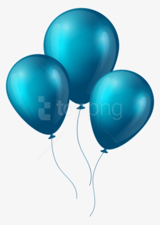 Free Png Download Blue Balloons Png Images Background - Blue & Green Balloons Png