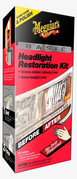 Meguiar's® Basic Headlight Restoration Kit - Meguiars Basic Headlight Restoration Kit
