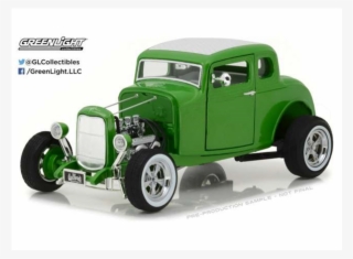 Ford Custom Hot Rod 1932 Gas Monkey Garage - Greenlight Gas Monkey 1 18