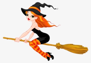 1280 X 900 3 - Halloween Witch Illustration