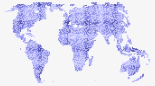 This Free Icons Png Design Of World Map Dots 2 Variation